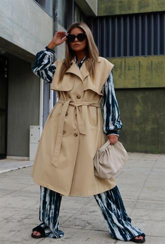 PAULETTE Trenchcoat waistcoat