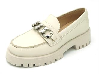 POST XCHANGE Off white moccassin