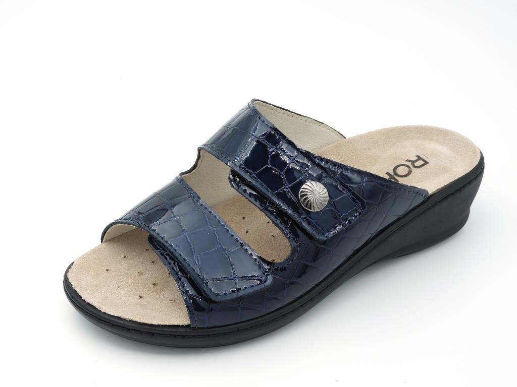 ROHDE Blauw lak kroko 2 band