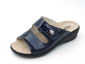 ROHDE Blauw lak kroko 2 band