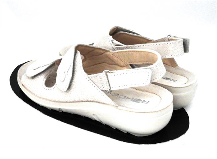 rohde-ecru-velcro-sandaal