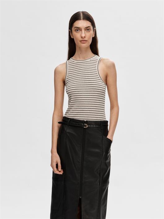 selected-f-anna-o-neck-spriped-tank-top