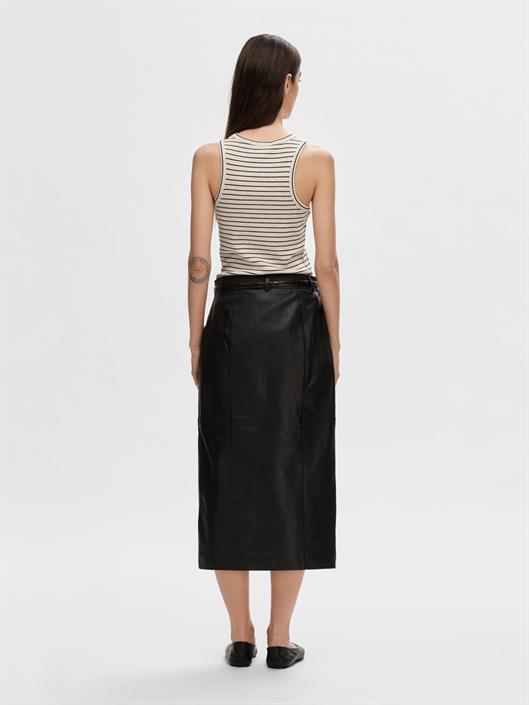 selected-f-anna-o-neck-spriped-tank-top