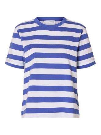 SELECTED F Essential striped tee