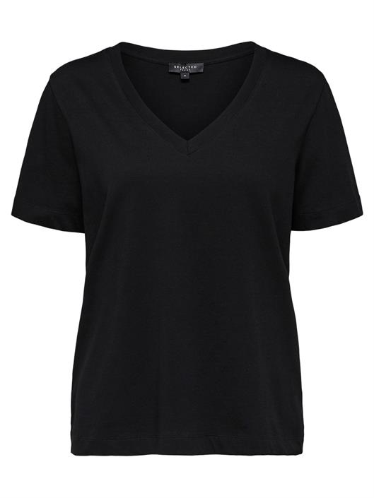 selected-f-essential-v-neck-tee