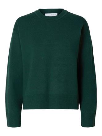 SELECTED F Kamma ls knit o-neck