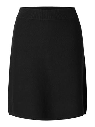 SELECTED F Kamma short knit skirt