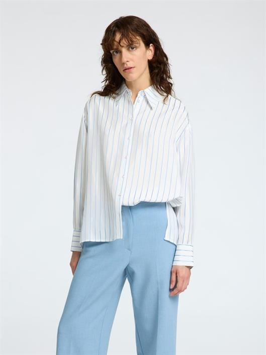 selected-f-mairin-striped-shirt