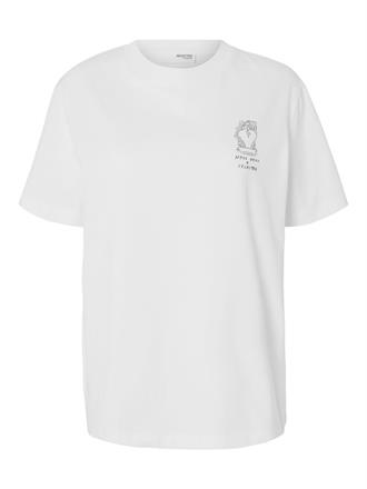 SELECTED F Relax spinyed tee