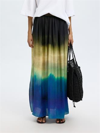 SELECTED F Vilmi maxi split skirt