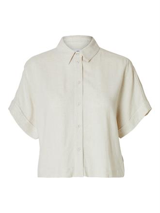 SELECTED F Viva cropped shirt