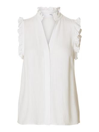SELECTED F Viva ruffle top