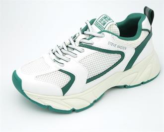STEVE MADDEN White sneaker+green