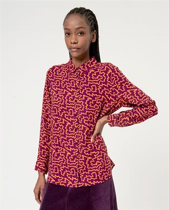 SURKANA Bordeaux shirt