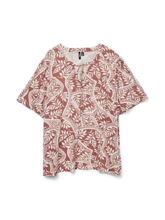 VERO CURVE Bali v-neck top