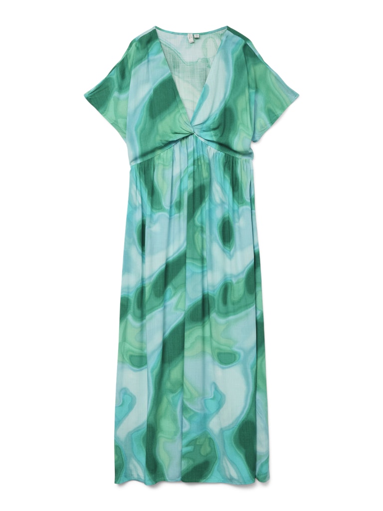 VERO CURVE Vade v-neck anckle dress