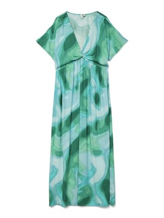 VERO CURVE Vade v-neck anckle dress