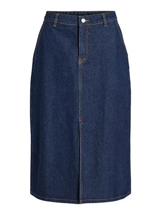 VILA Kira mid lenght denim skirt