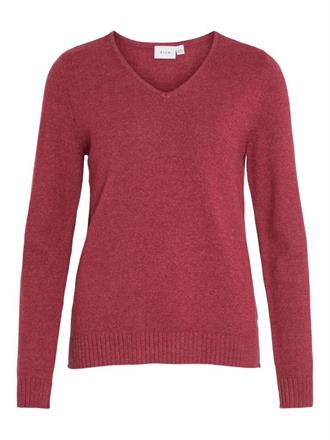 VILA Ril viscose v-neck pull