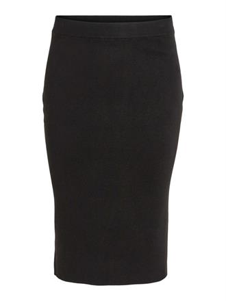 VILAEVOKED Elina midid pencil knit skirt