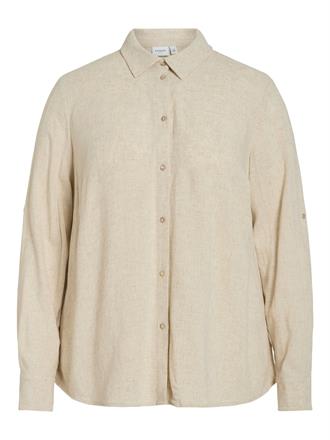 VILAEVOKED Filia linen shirt