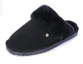 WARMBAT Blue sheepskin slipper