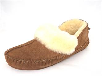 WARMBAT Cognac sheepskin gesloten