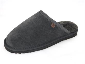 WARMBAT Grey sheepskin slipper