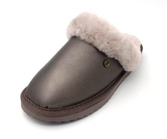 WARMBAT Metallic sheepskin slipper
