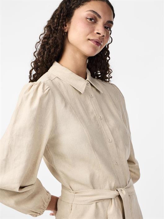 yas-flaxy-linen-shirt-dress