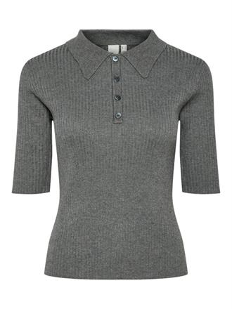 YAS Polina polo knit