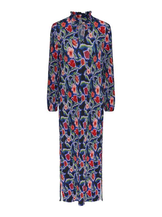 yas-sally-long-plisse-dress