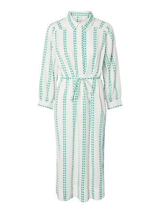 YAS Valara long shirt dress