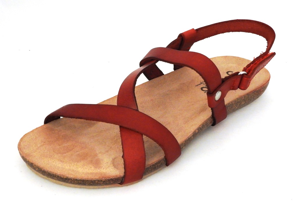 Reserve Bloedbad Fondsen YOKONO Rood sandaal